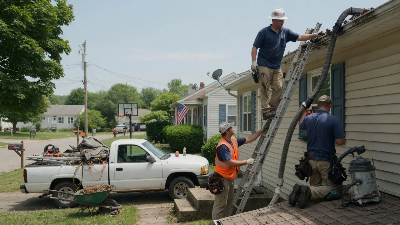 Gutter Installation in West College Corner, IN near me